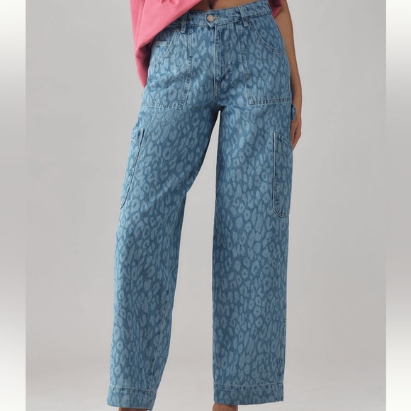 Damson Madder Drew Cargo Jeans - Picture 2 of 4